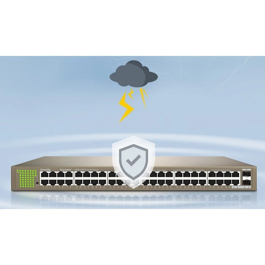 Tenda 48GE+2SFP Ethernet Switch (teg1050f) - Image 2 of 4