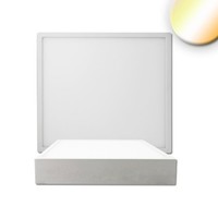 Isoled Led Deckenleuchte Pro Weiß, 24W, Eckig, 225X225Mm, Colorswitch, Dimmbar