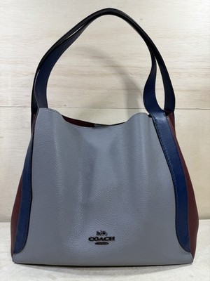 Coach 76088 Hadley Hobo Color-block Soft Pebbled Leather Shoulder