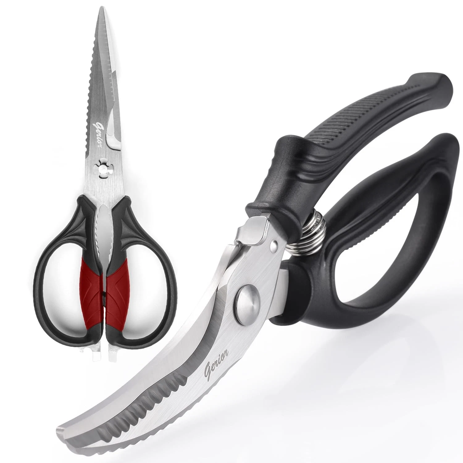 Poultry Shears Set - Heavy Duty Utility Kitchen Scissors for Cutting Chicken,...
Opens in a new wind