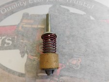 Accelerator Pump W Leather Boot Rochester Quadrajet Carburetor Original Nos