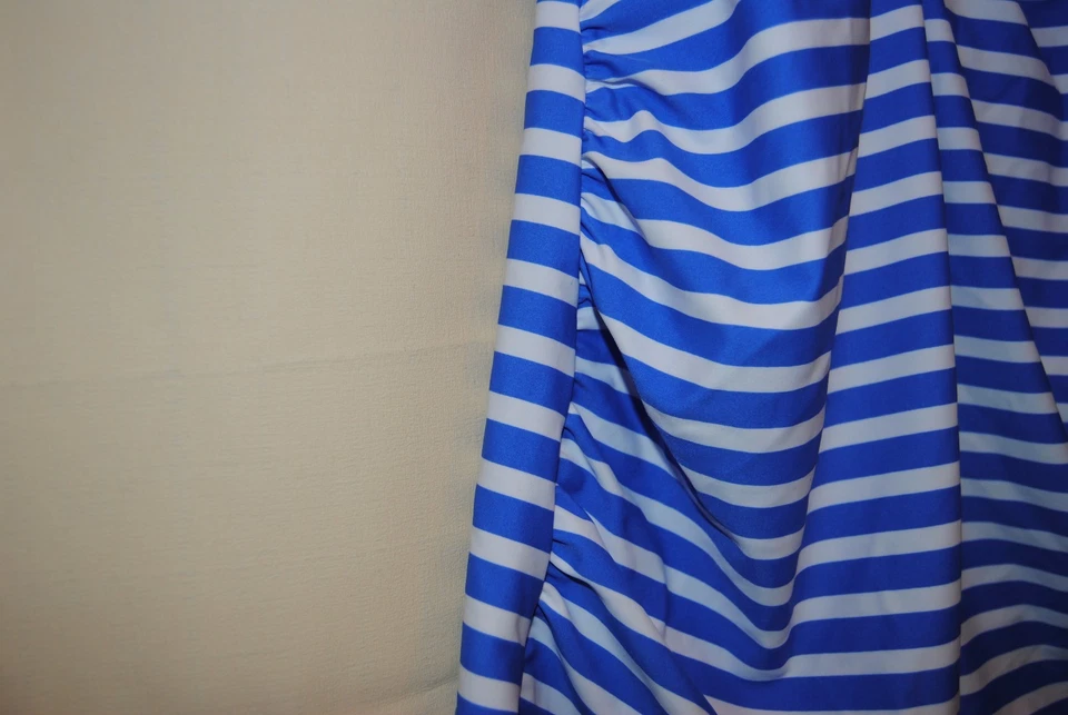 Traje de baño Tankini LIZ LONG MATERNITY azul blanco a rayas talla S nuevo sin etiquetas Foto 4 de 4