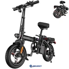 EBKAROCY Electric Bike 400W 48V Battery Folding EBike Bicycle 14" 25mph E-Bike