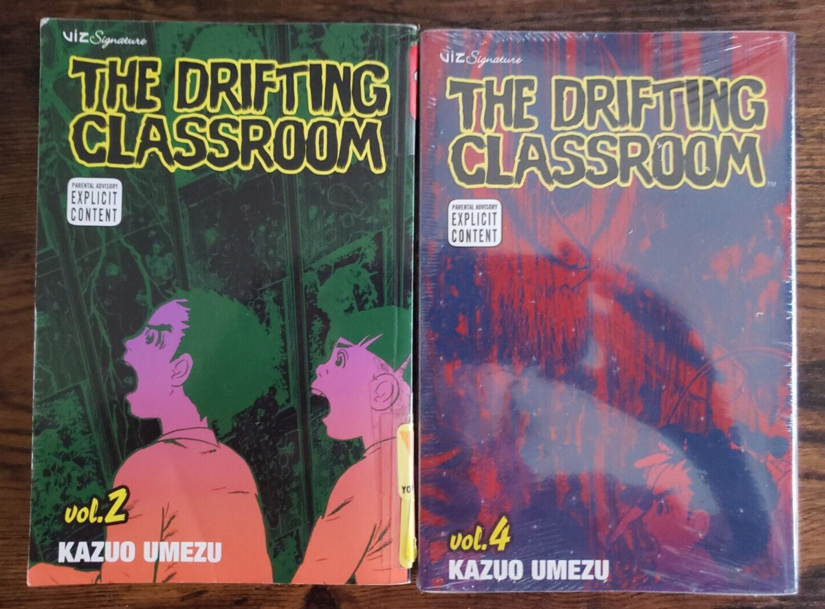 VIZ Media The Drifting Classroom Manga Volumes 2,4,5,6,9, & 10 by