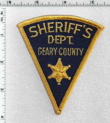 Geary County Sheriff (Kansas) 1st Issue Shoulder Patch