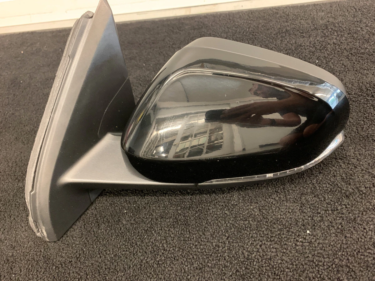 11-18 Volvo S60 Left Drivers Power Folding Side View Mirror Stone 