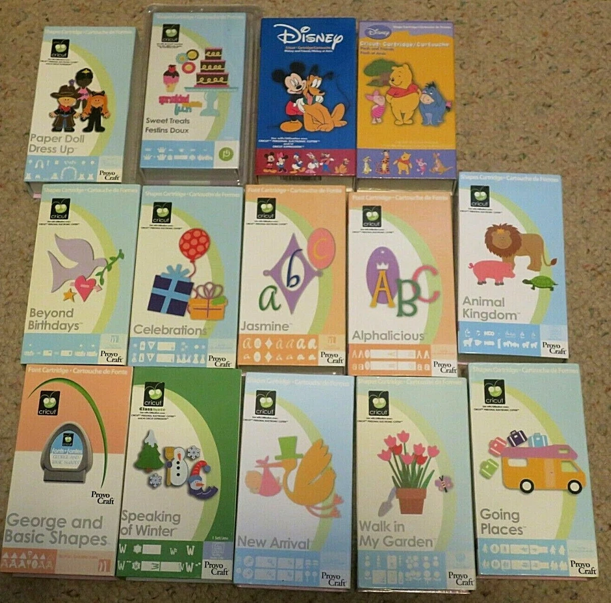 Cricut cartridges cheap
