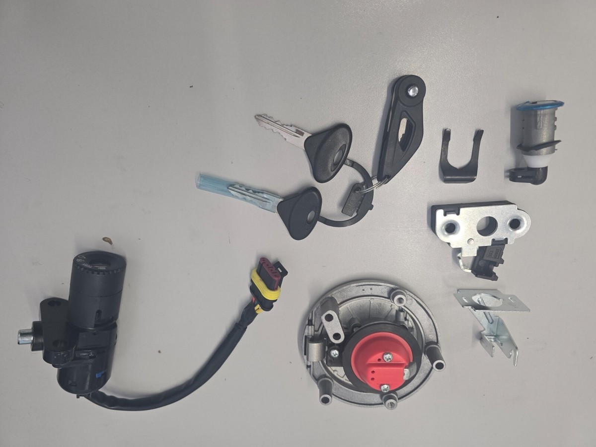GENUINE KEEWAY RKF125 2018-2025 FULL LOCK SET,IGNITION SWITCH,KEYS