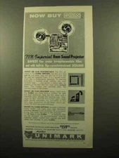 1961 Eumig P8M Imperial 8mm Sound Projector Ad