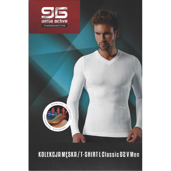 ACTIVE Thermoactive Uomo T-shirt manica lunga Classic 02 V Men