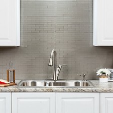 Aspect Peel and Stick Backsplash 3in x 6in Glass Tile