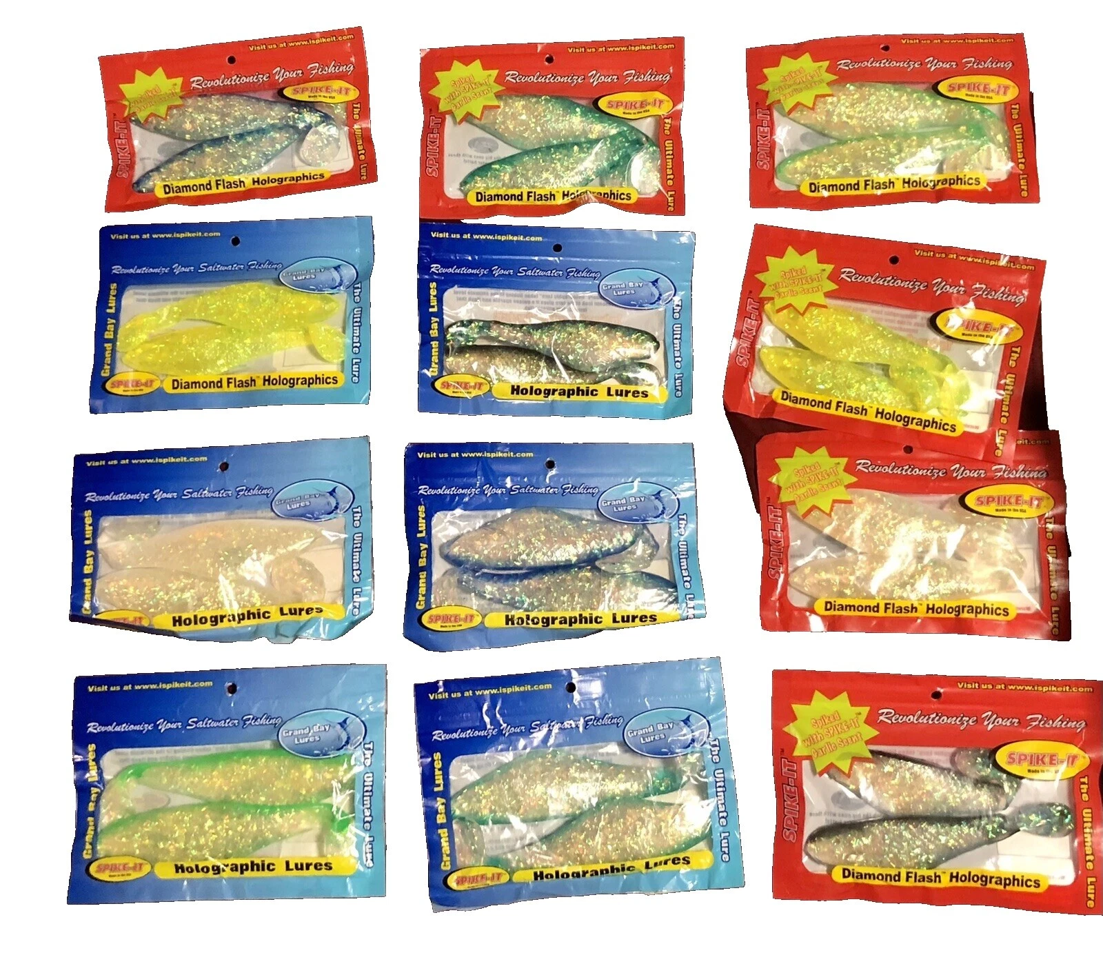 Spike-It todos los cebos, señuelos de pesca en agua salada