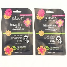 Alba Botanica Face Masks Detox Hawaiian Volca...