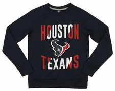 Outerstuff NFL Youth/Kids Houston Texans Performance Fleece Crew Neck Sweatshirt