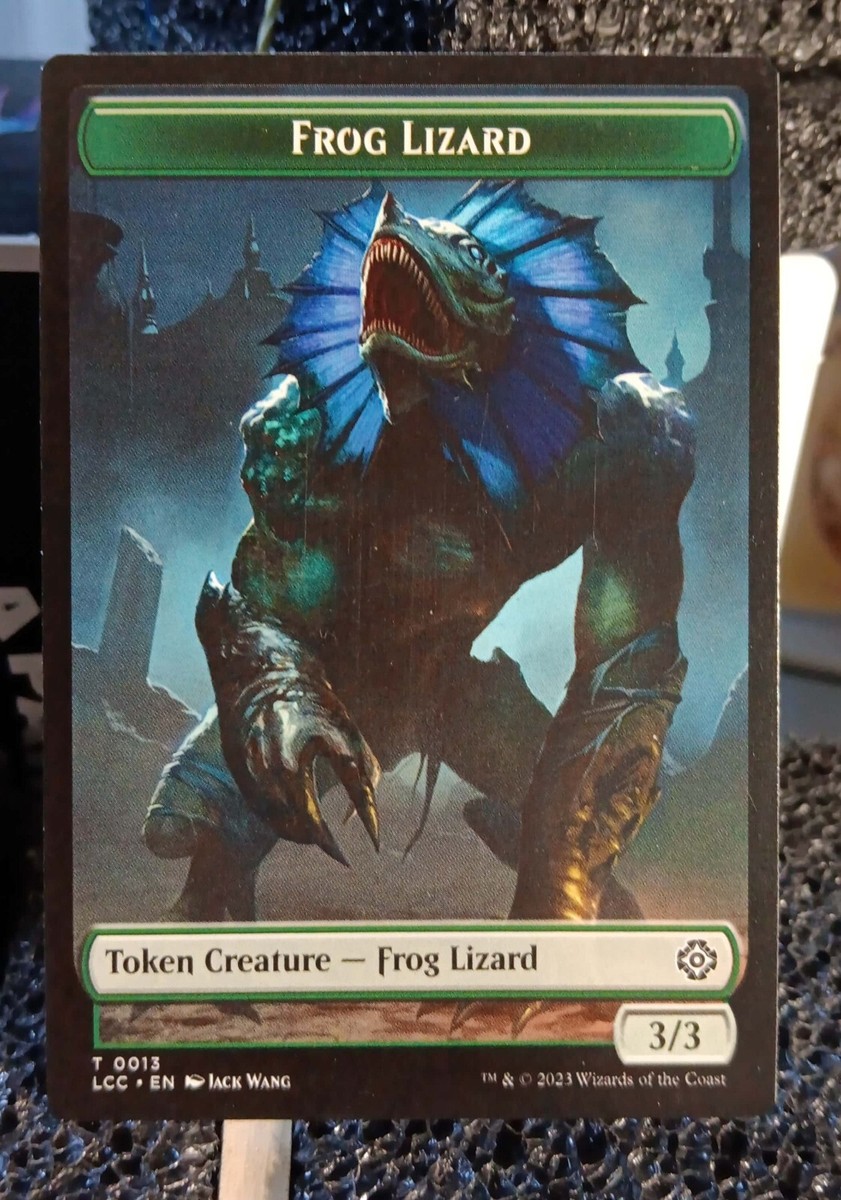 Frog Lizard - Merfolk Double Sided Token [Lost Caverns of Ixalan