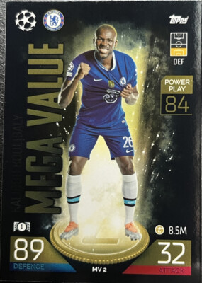 Topps Match Attax Champions League EXTRA 22/23 Mega Value MV 2 Kalidou Koulibaly