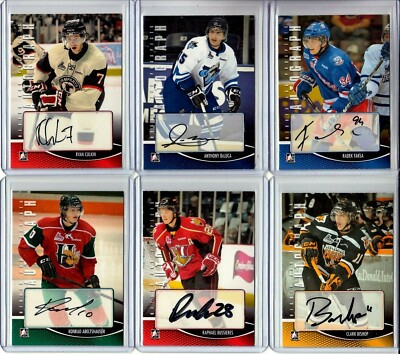 2012-13 ITG Heroes and Prospects Autographs #ACB Clark Bishop