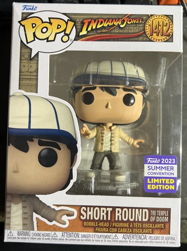 Funko Pop! Indiana Jones Short Round #1512 2023 Summer Convention Exclusive