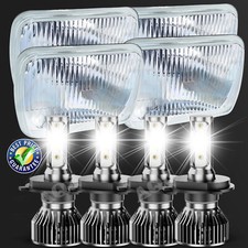 For Pontiac Trans Am 1998 1999 2000-2002 4pcs Led Headlights Hilo Beam For Pontiac Trans Am 1998 1999 2000-2002 4pcs Led Headlights Hilo Beam