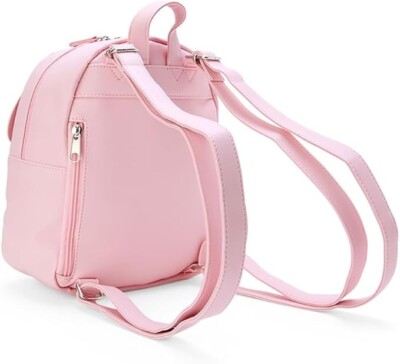 Sanrio Face-shaped Backpack My Melody Pink PU 9.85in Double 