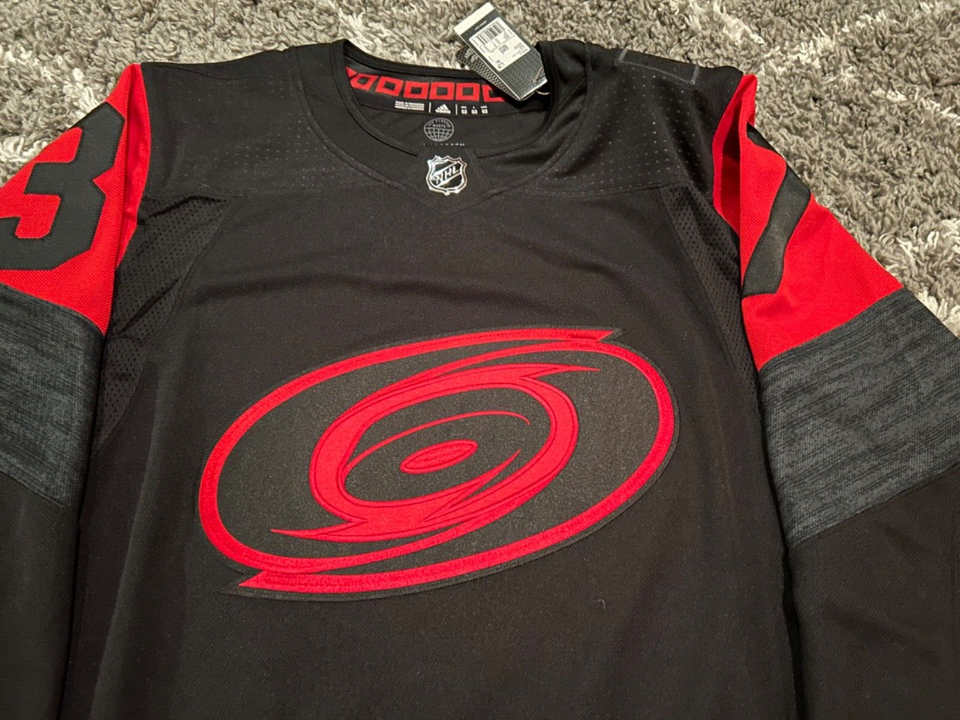 SVECHNIKOV adidas CAROLINA HURRICANES 2023 Stadium Series Jersey hockey