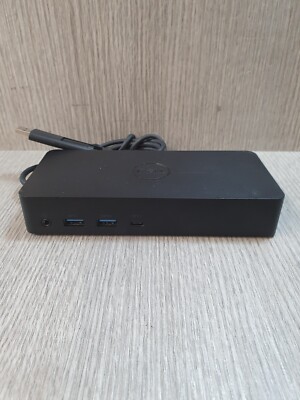 DELL D6000 mit USB 3.0 Typ-C schwarz Docking Gigabit Ethernet Grade C EA0204