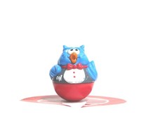 Weeble Wobble Weebles Action Figure Chicken Hen 2003