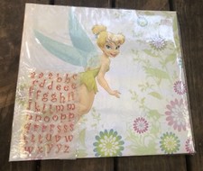 Sandylion Disney TINKERBELL Scrapbooking Album Kit w/ Stickers Protectors Papers