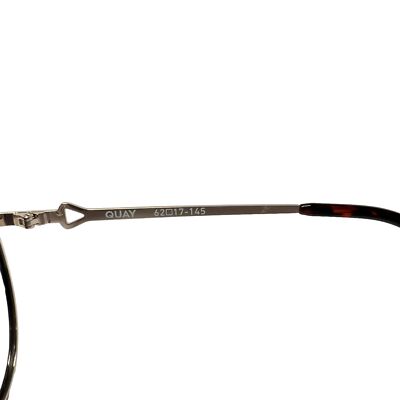 Quay Australia Main Character Sunglasses Gold Smoke  display picture 2