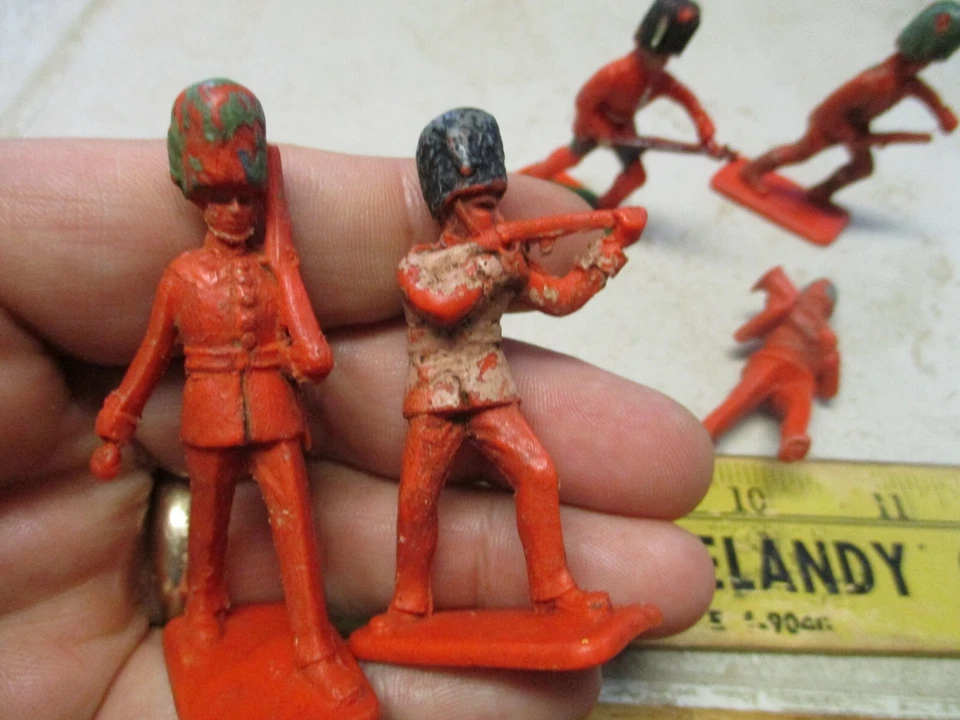 Figura Soldado De Colección Crescent Toy Co 1/32 54mm Ejército Napoleónico Británico Plástico Hombres Foto 2 de 4