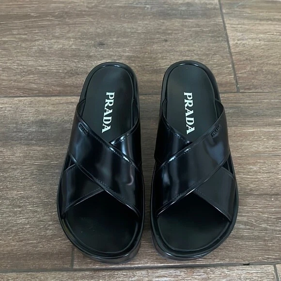 Prada hotsell platform slides