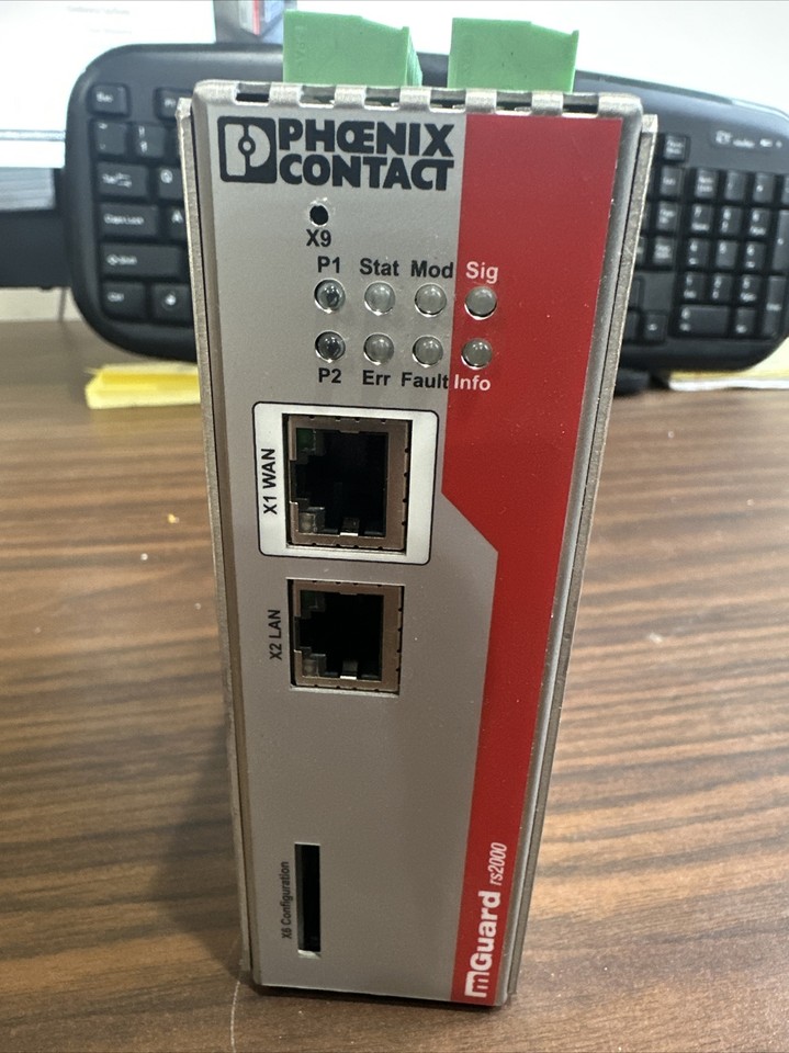 Pheonix Contact Vpn Router Phoenix Contact, FL MGUARD RS2000 TX/TX VPN Router, 2700642 | eBay