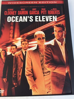 Oceans Eleven Widescreen DVD Ships Same Day With Tracking