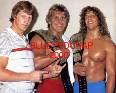 MIKE & LANCE VON ERICH & STEVE SIMPSON WRESTLER 8 X 10 WRESTLING PHOTO WCCW NWA