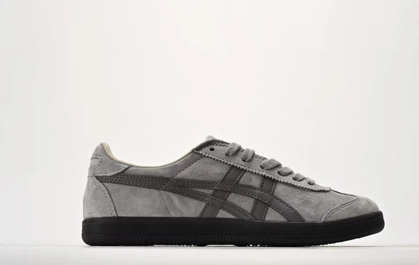 Unworn Pure Gray Onitsuka Tiger Tokuten Sneakers with