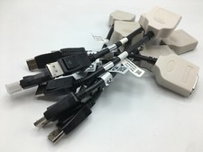  LOT OF 9 Dell 023NVR Molex DisplayPort To DVI Adapter Cables - TESTED 