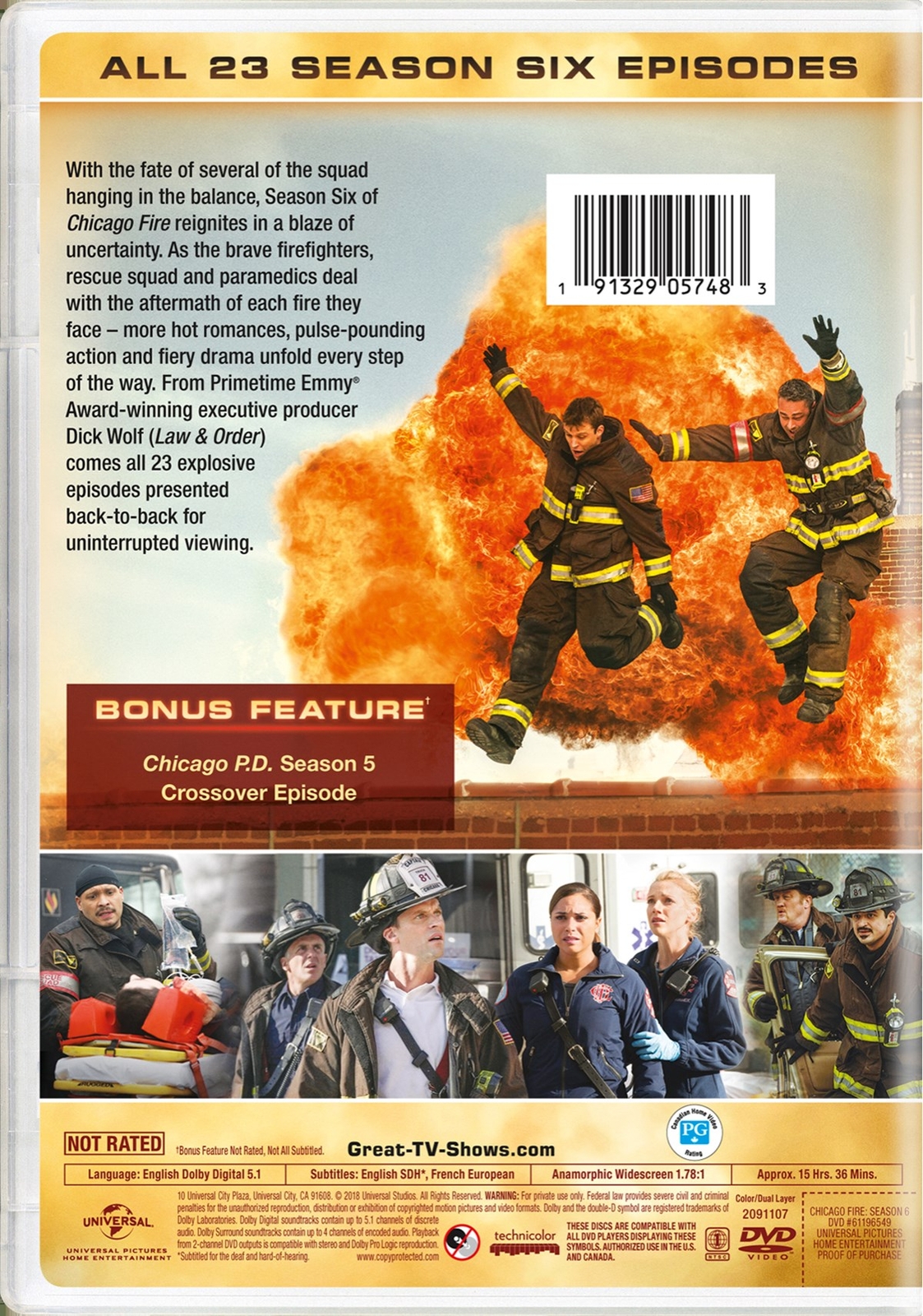 Chicago Fire Season Six DVD Jesse Spencer NEW 191329057483 | eBay