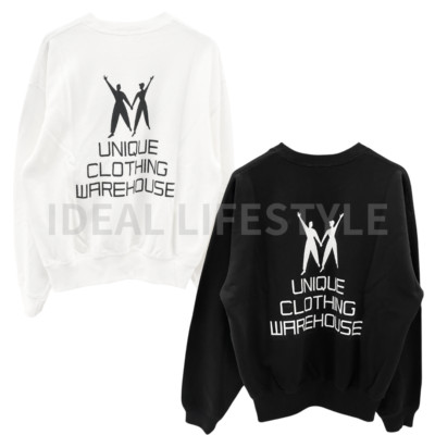 UNIQLO Logo UT Sweatshirt S-4XL Pullover Long-Sleeve Unisex Cotton 475800 NWT
