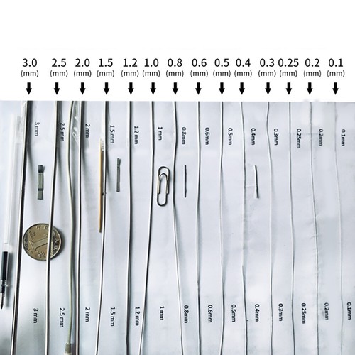 304 Stainless Steel Wire Soft/Hard Steel Wire Dia 0.1mm-3.0mm Rustproof Durable - Foto 5 di 7