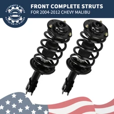 Pair Front Shocks Struts w/ Springs For 2004- 2012 Chevy Malibu 05-10 Pontiac G6