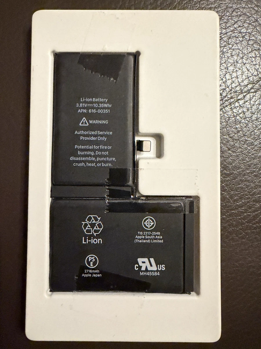 bokman batteria Per iPhone X, 5400 mAh batteria agli ioni di litio ad alte prestazioni