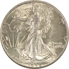 1944 Liberty Walking Half Dollar AU About Uncirculated Silver 50c Coin