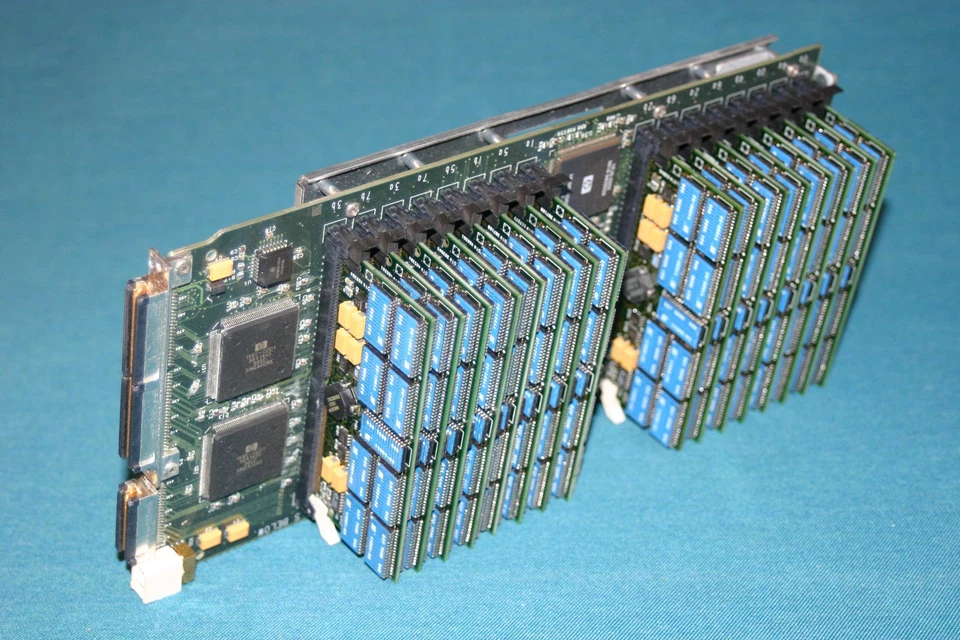 HP SERVER MEMORY RAM MODULE VINTAGE 4096MB HP3000 256MB X 16 1999 11001-02 GOLD - Image 3 of 4