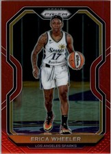 2021 Panini Prizm WNBA Prizms Red #45 Erica Wheeler /299 - BSK