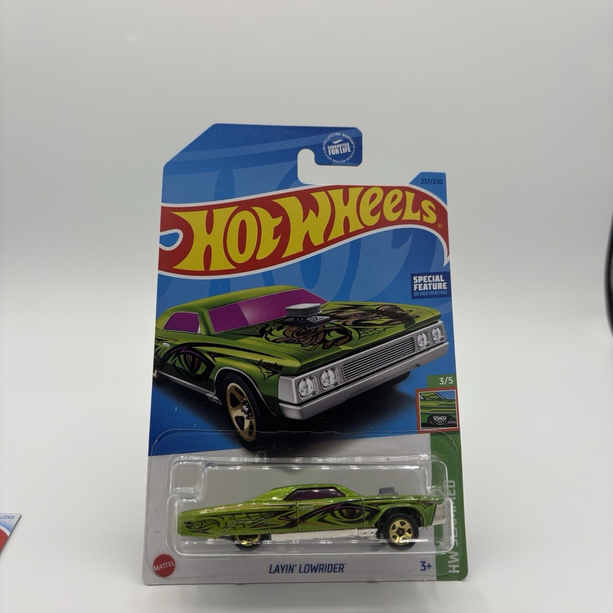 Hot Wheels Slammed '64 Lincoln Continental Red & Green • Plus