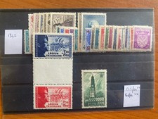 Timbres France Année 1942 N* Complète 553/64 N**, 565/66 N**