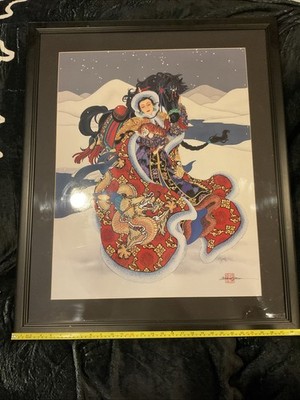''Timeless Devotion'' by Caroline Young Lithograph 22x28  Signed, Matted, & Framed