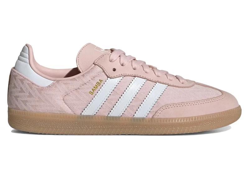 adidas Samba OG Sandy Pink White Gold W for sale | eBay