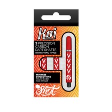 Shot Koi Carbon Dart Shaft-Michael Smith Red-In Between