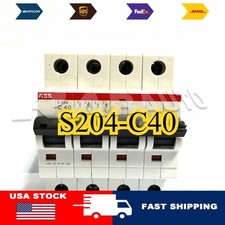 1PCS ABB S204-C40 4P 40A NEW